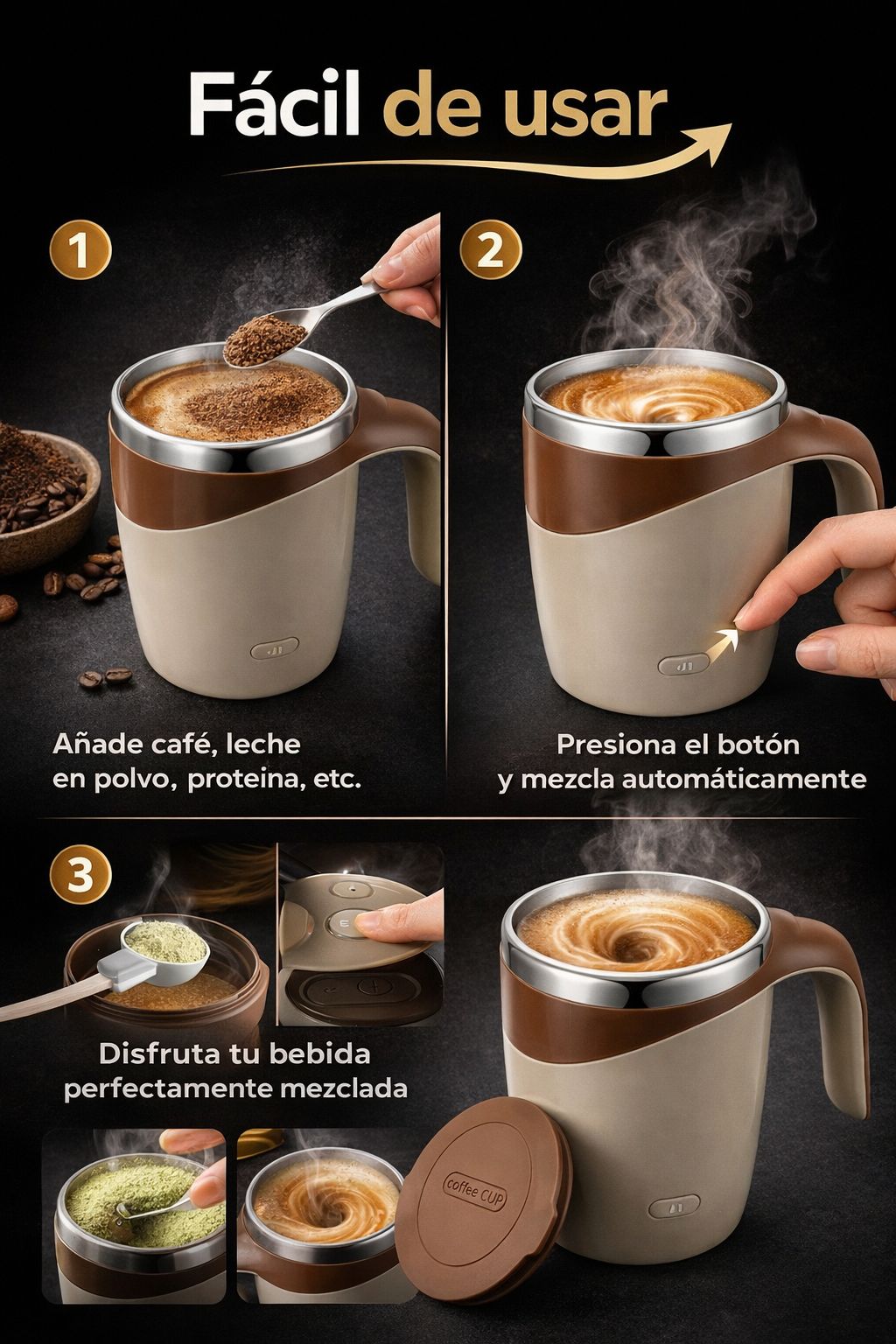 Vaso GiroMix Taza de automezcla