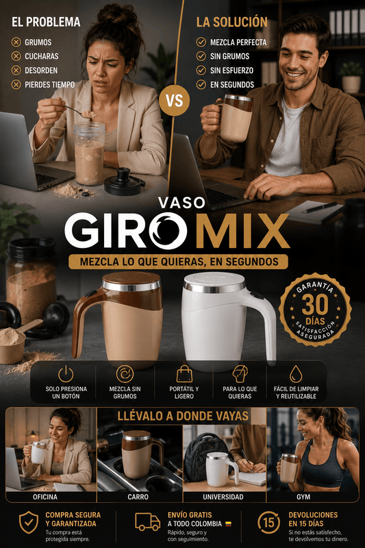 Vaso GiroMix Taza de automezcla