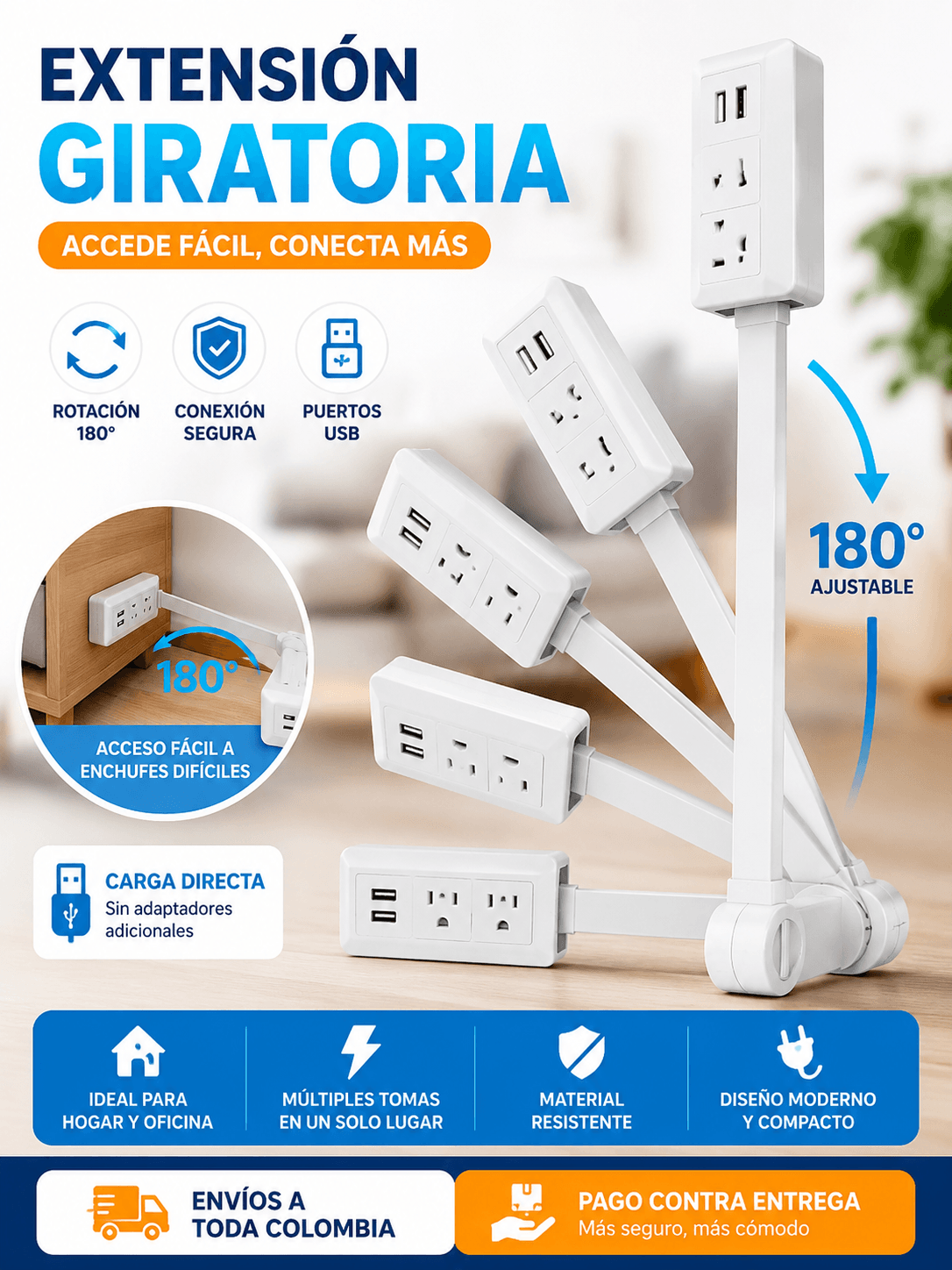 Extensor de Toma Corriente