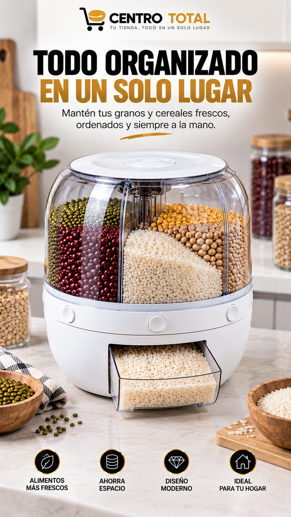 Organizador de Granos y Legumbres