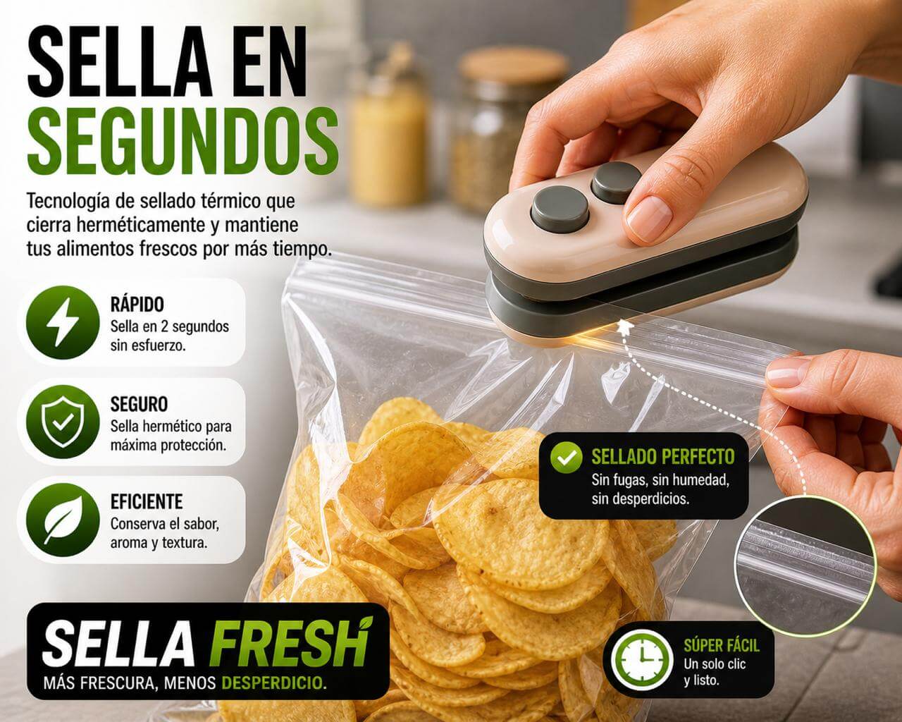 SellaFresh – Sellador Inteligente de Bolsas